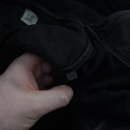 CP Company Fleece Lined Softshell Parka Black RRP £525