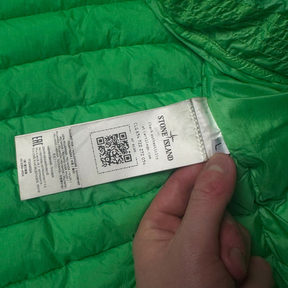 Stone Island Loom Woven Down Puffer Jacket Large RRP £725