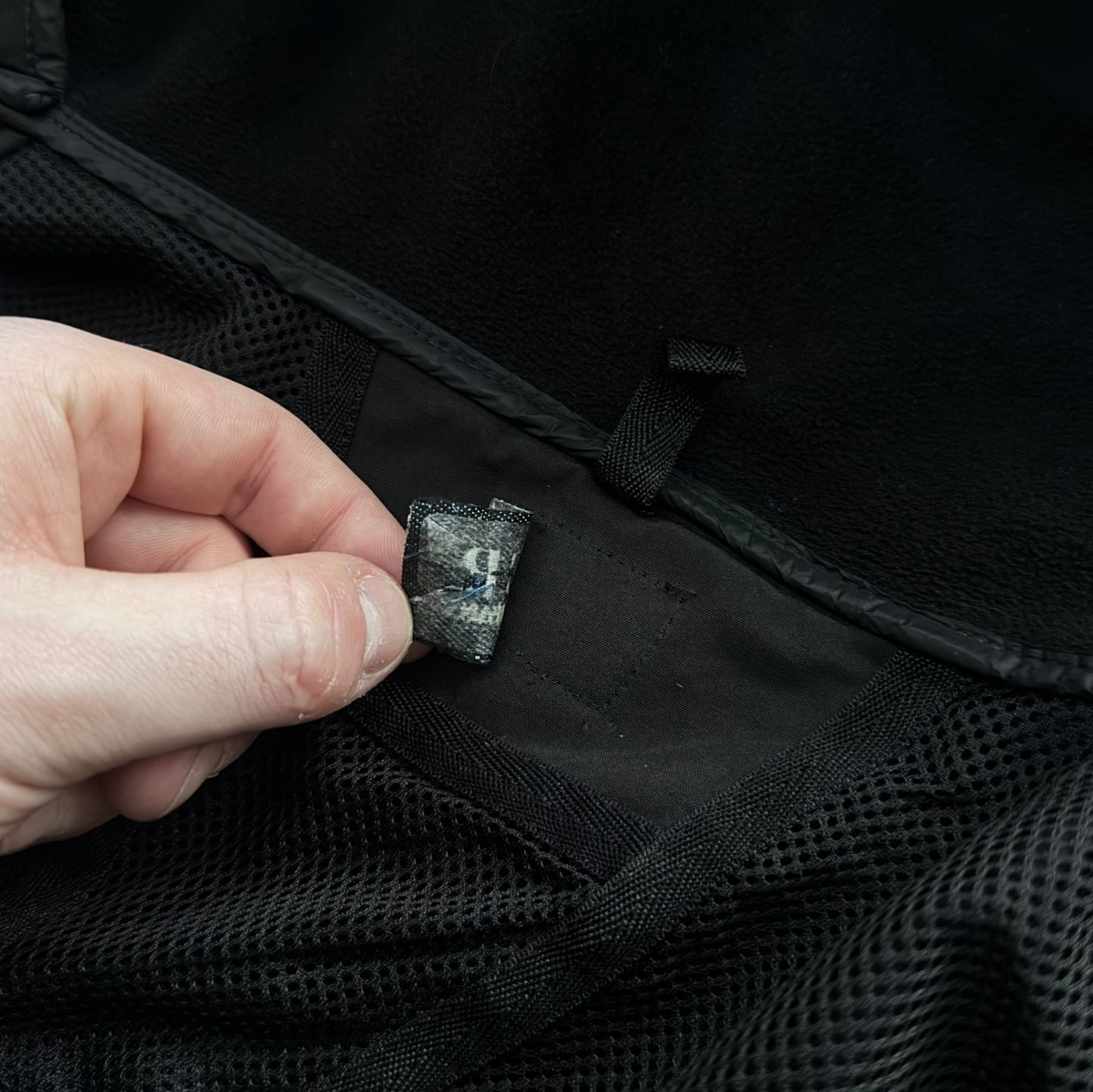 CP Company Fleece Lined Softshell Parka Black RRP £525