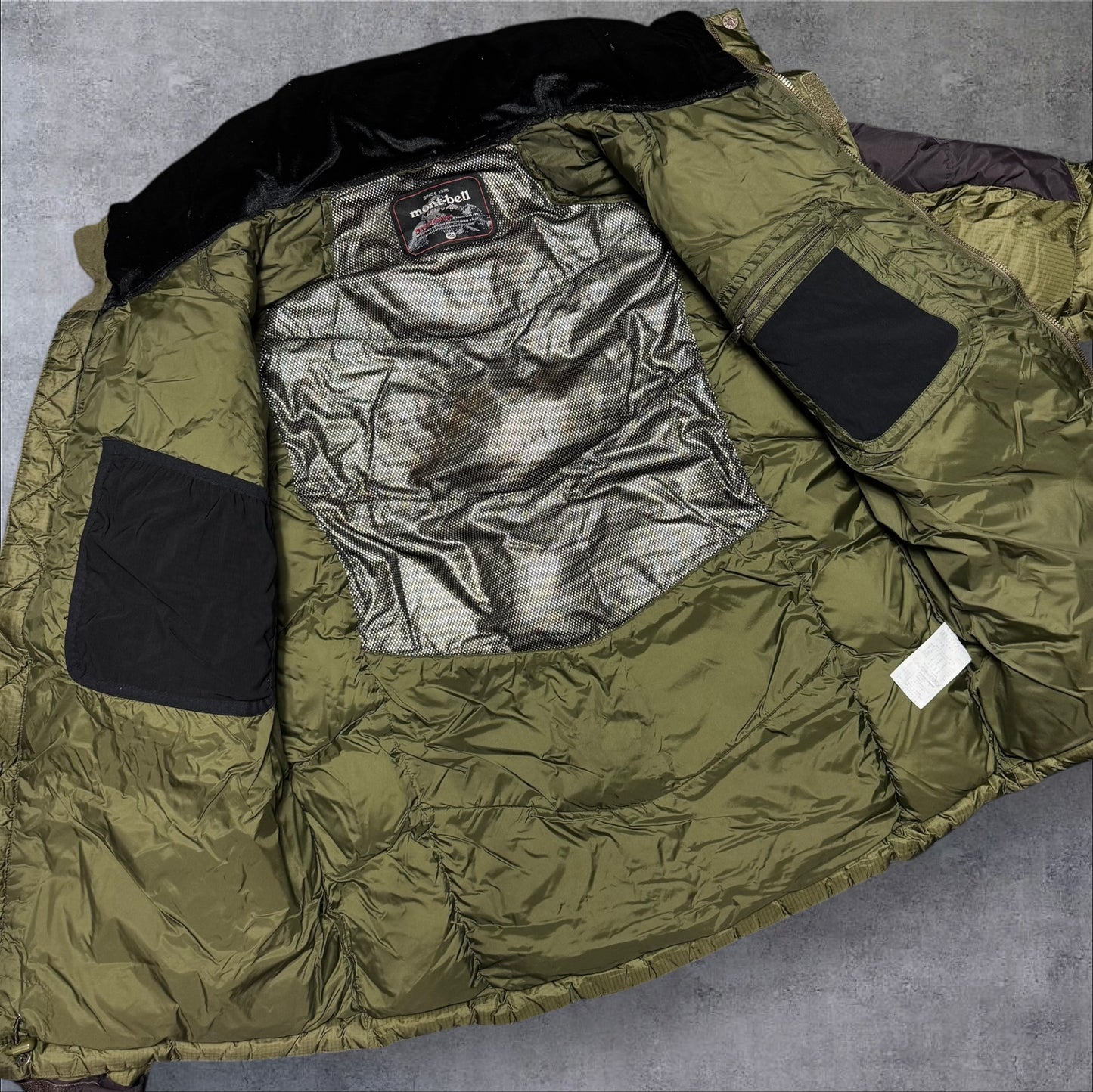 Montbell Windstopper Khaki Jacket Size 100 RRP £280