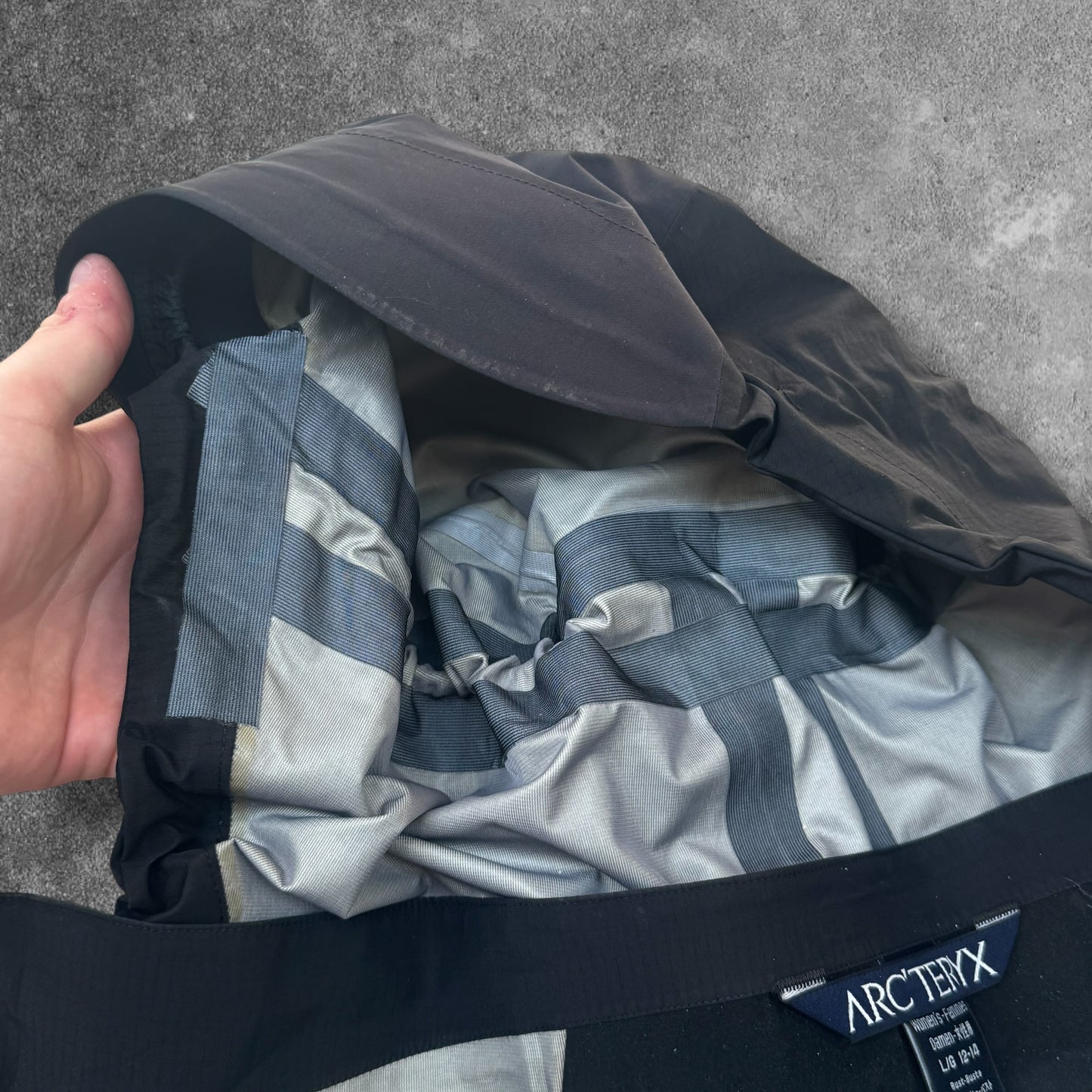 Arc'teryx Beta AR Gore-Tex XCR Jacket Black Women's Large RRP £500