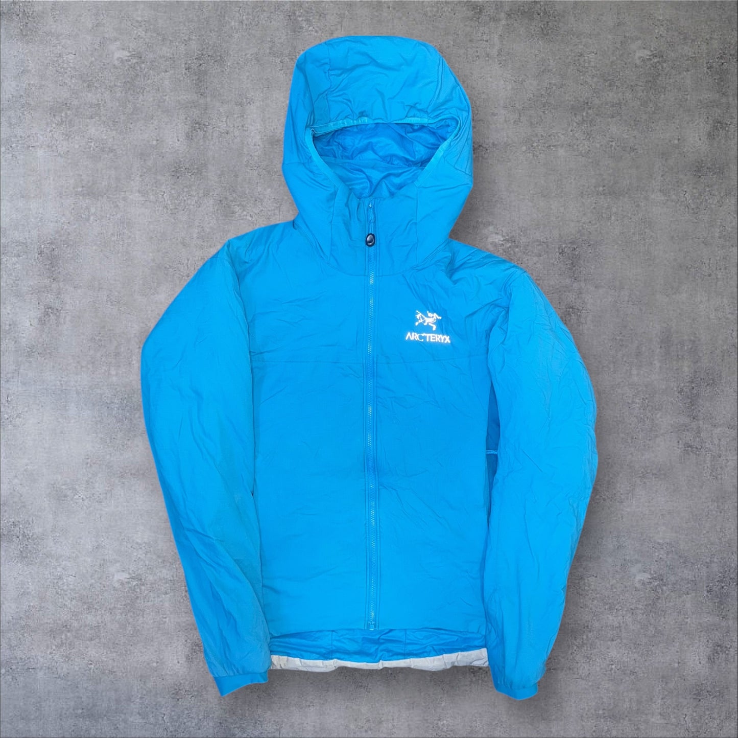 Arc’teryx Atom LT Jacket XS Blue Reflective Logo RRP £280