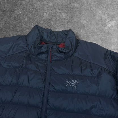 Arc'teryx Cerium Puffer Men's Large Navy Red Inside RRP £380