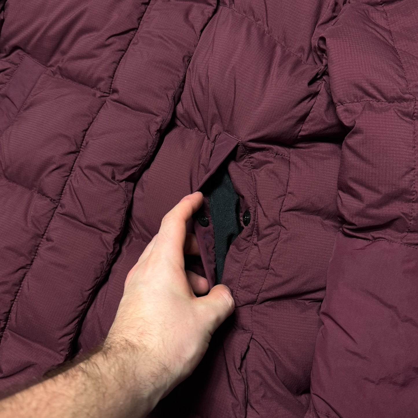 Canada Goose Long Puffer Jacket Women’s Size Small Burgundy RRP £995