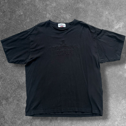 Stone Island x Supreme Tee XL Black Fits XXL RRP £150