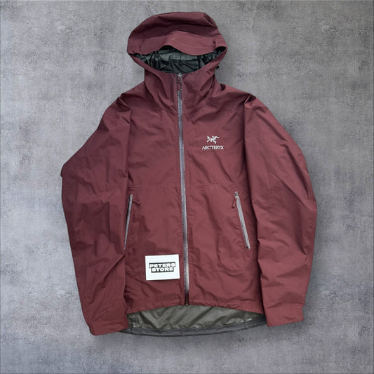 Arcteryx Zeta Goretex Jacket Burgundy Men’s Large RRP £400