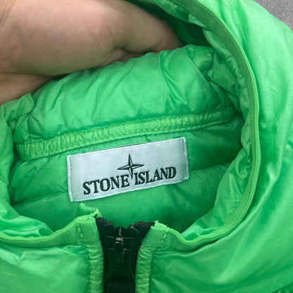 Stone Island Loom Woven Puffer Men's Large Mint Green RRP £900