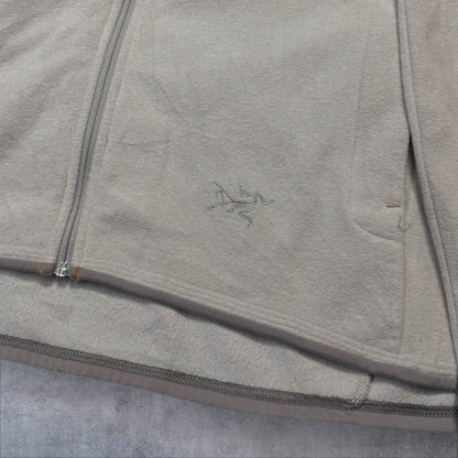 Arcteryx Womens Hooded Fleece XL Cream RRP £180