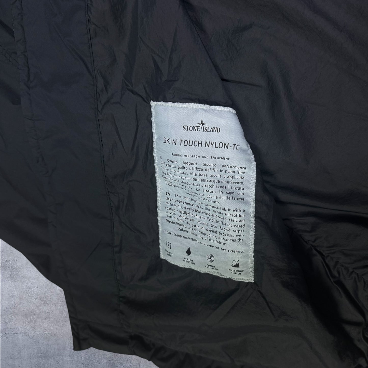 Stone Island Skin Touch Jacket Black XL RRP £750+