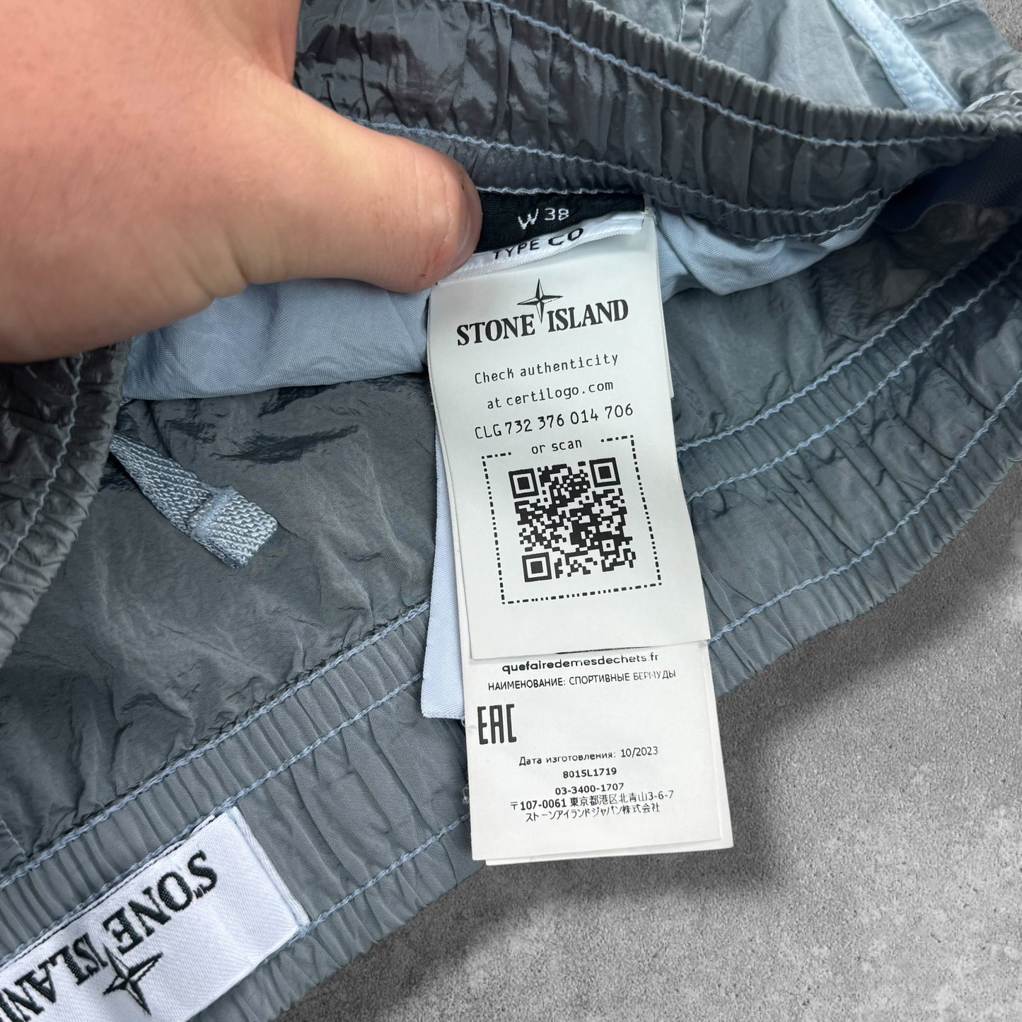 Stone Island Nylon Metal Cargo Shorts W38 V0041 RRP £350