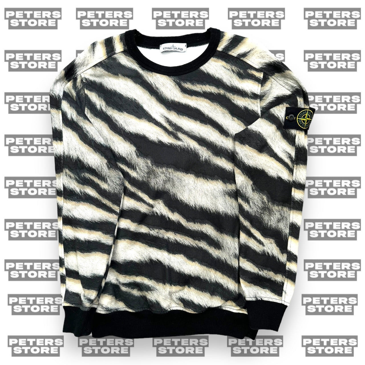 Stone Island Zebra Camo Sweatshirt