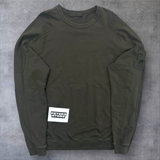 Stone Island Ghost Crewneck Jumper Khaki Size XL RRP £320+