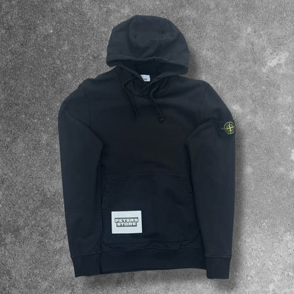 Stone Island Black Hoodie Medium RRP £295