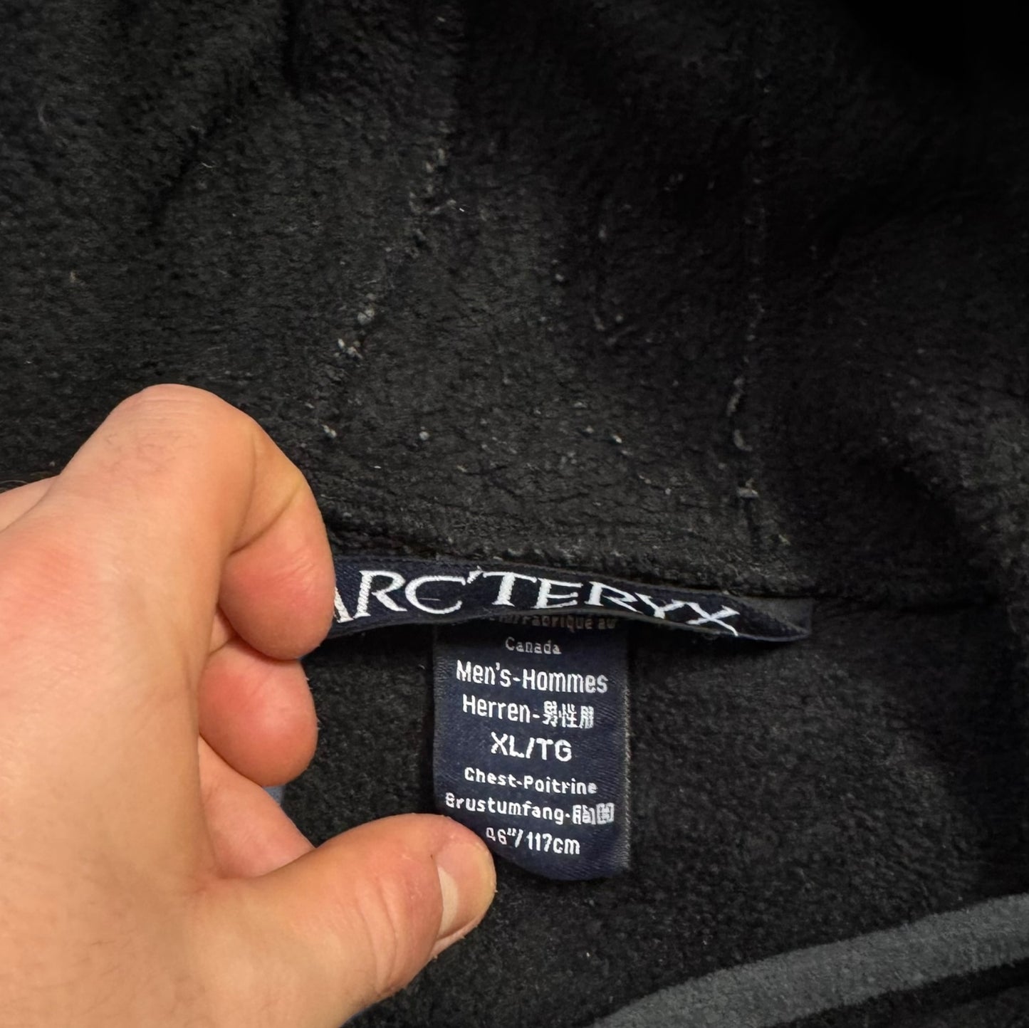 Arcteryx Hooded Fleece Mens XL Needs TLC RRP £180