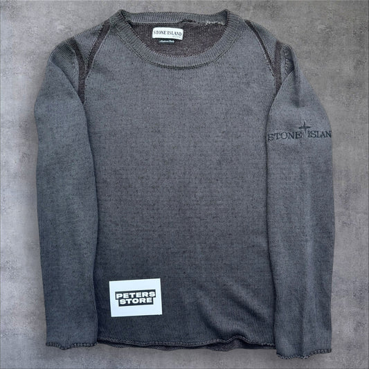 Stone Island Embroidery Arm Jumper Large RRP £325