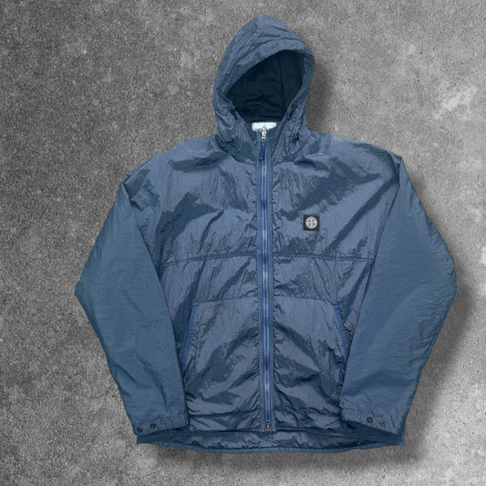 Stone Island Nylon Metal Watro Ripstop Jacket XL Blue RRP £700