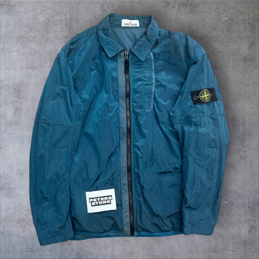 Stone Island Cotton Lined Nylon Jacket Size XL RRP £550