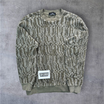 Stone Island Shadow Project Teddy Fleece Sweatshirt Size Large RRP £250+