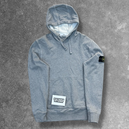 Stone Island Grey Hoodie Medium RRP £295