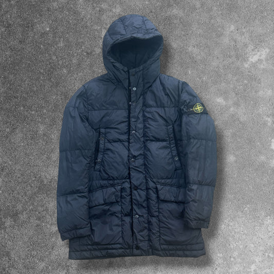 Stone Island Garment Dyed Down Puffer Jacket Size Medium RRP £900