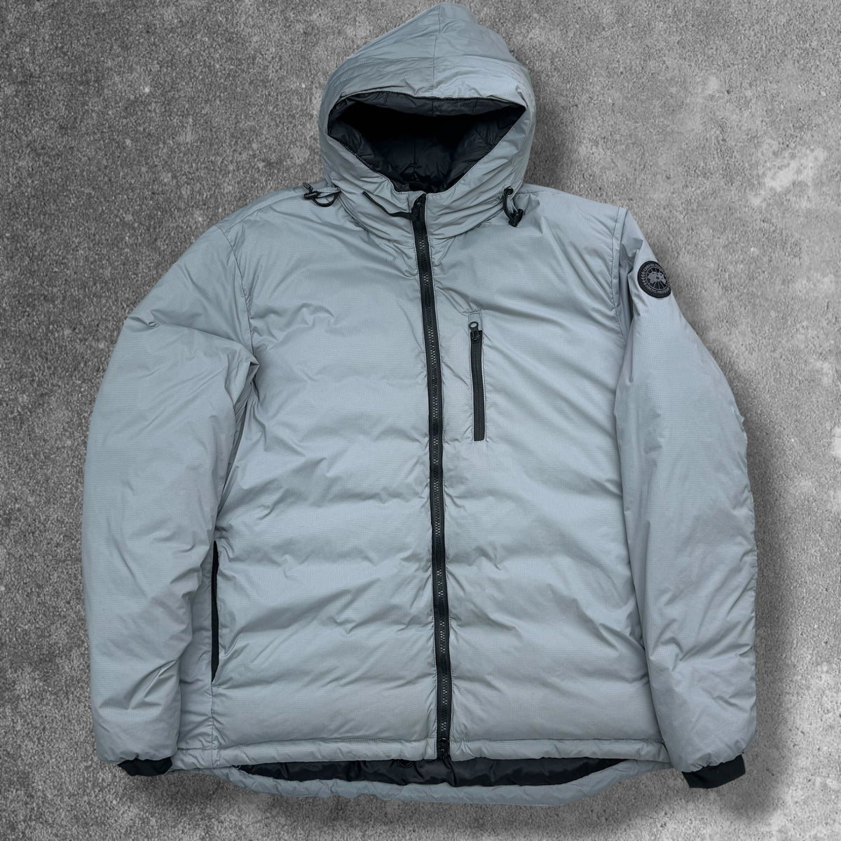 Canada Goose Lodge Hooded Jacket 3XL Boulder Grey RRP £595