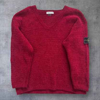 Stone Island 1990s Thick Knit Jumper Size Large RRP £400