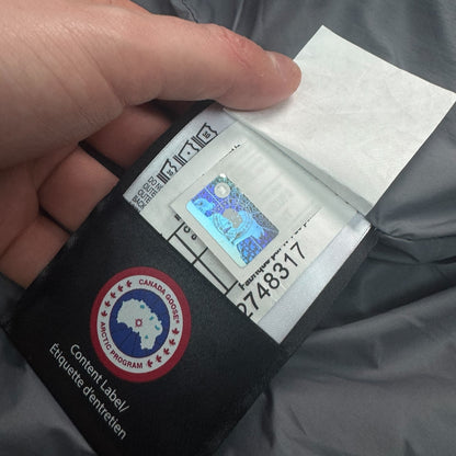 Canada Goose Cabri Hooded Puffer Jacket Men’s Small Blue RRP £850