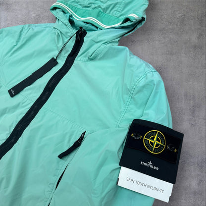 Stone Island Skin Touch Mint Green Jacket Medium Brand New With Tags RRP £750