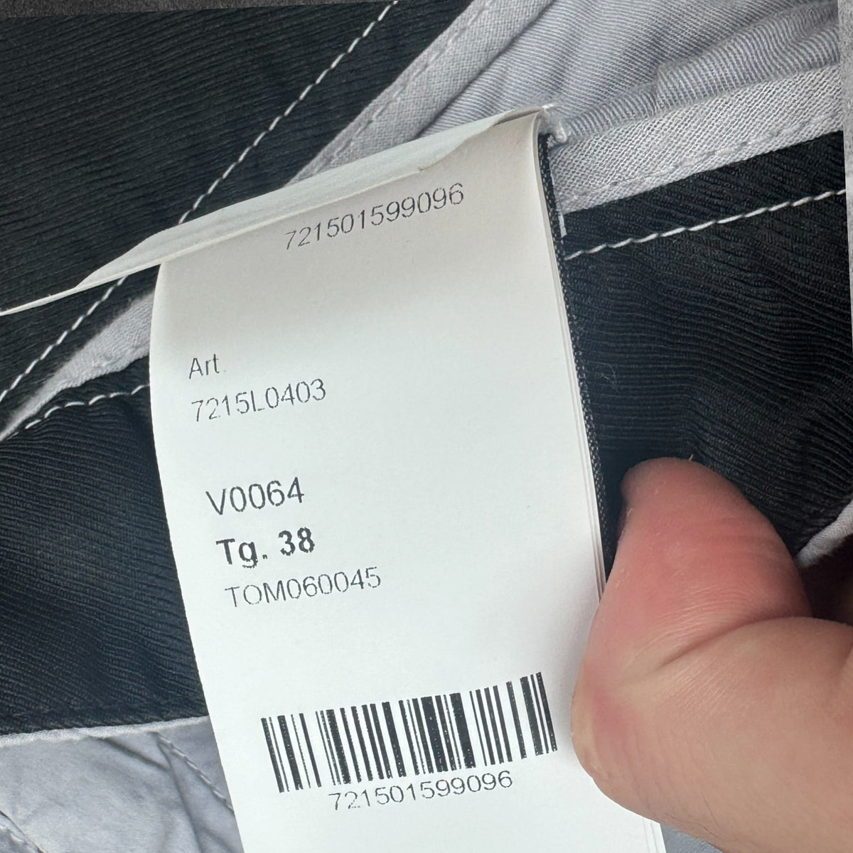 Stone Island Cargo Shorts W38 Light Blue V0064 RRP £285