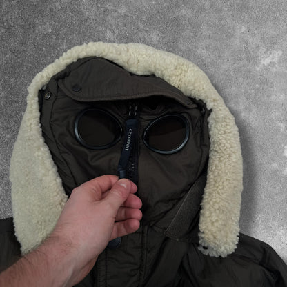 CP Company Korean Exclusive Goggle Shearling Parka Medium/ Large  RRP £995