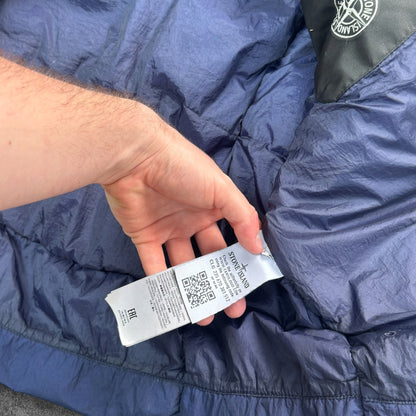 Stone Island Garment Dyed Down Puffer Jacket Size Large RRP £900