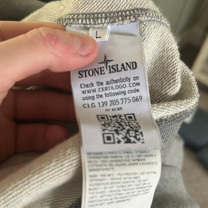 Stone Island Grey Hoodie