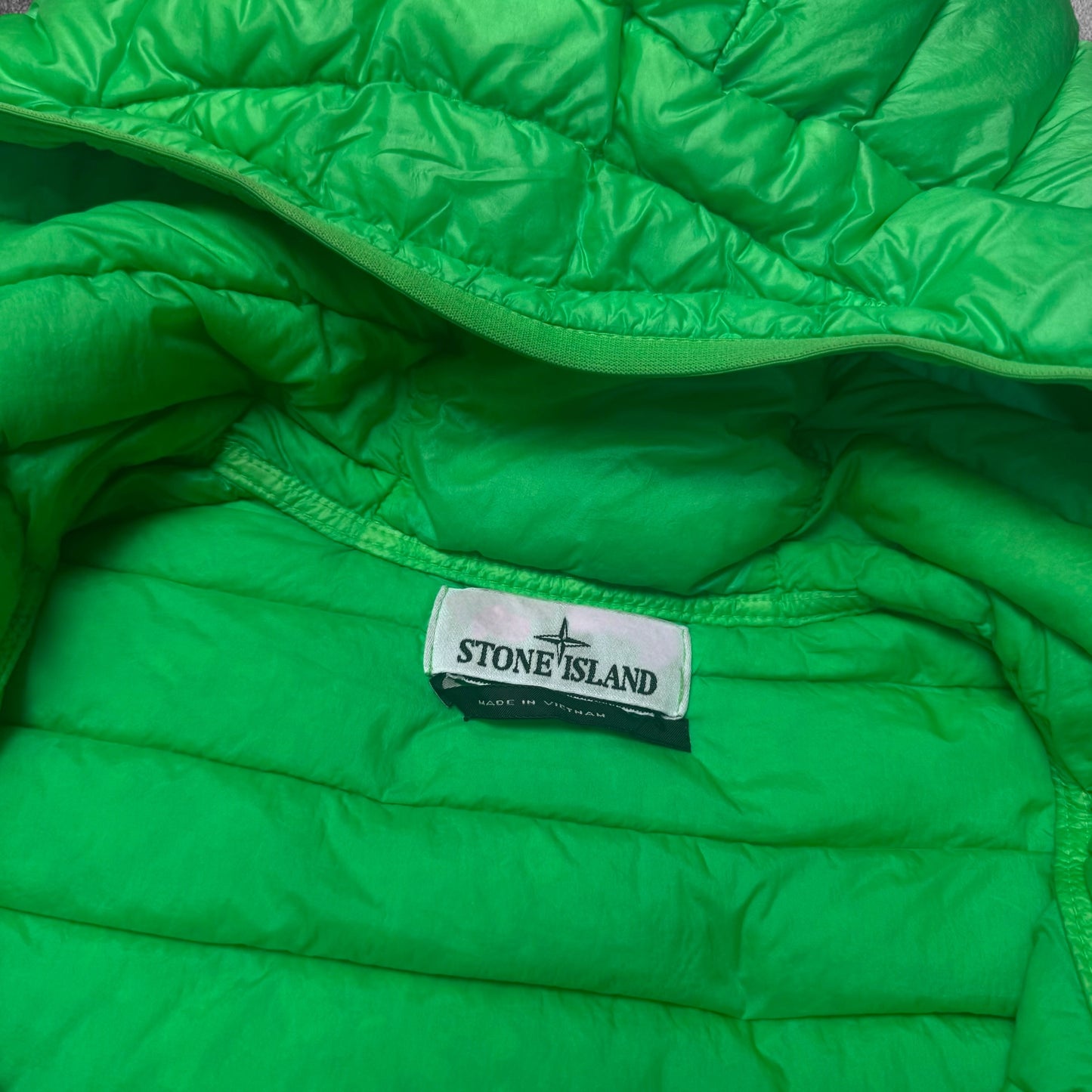 Stone Island Loom Woven Down Puffer Jacket Large RRP £725