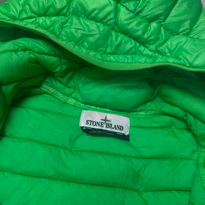 Stone Island Loom Woven Down Puffer Jacket Large RRP £725