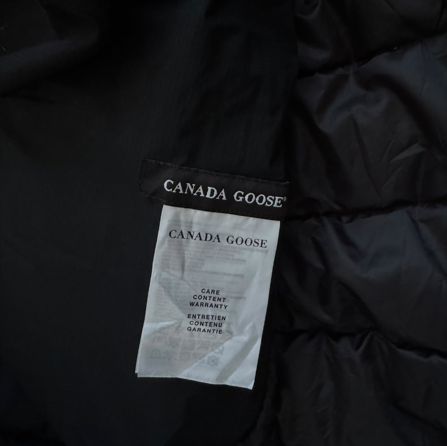 Canada Goose Hooded Lodge Jacket Black Size XL RRP £595