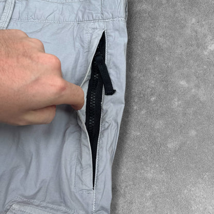 Stone Island Cargo Shorts W38 Light Blue V0064 RRP £285
