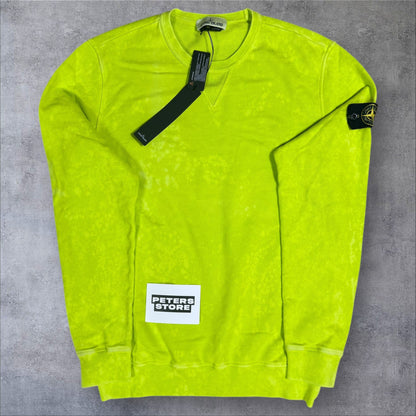 Stone Island Acid Wash Sweatshirt Large RRP £425+