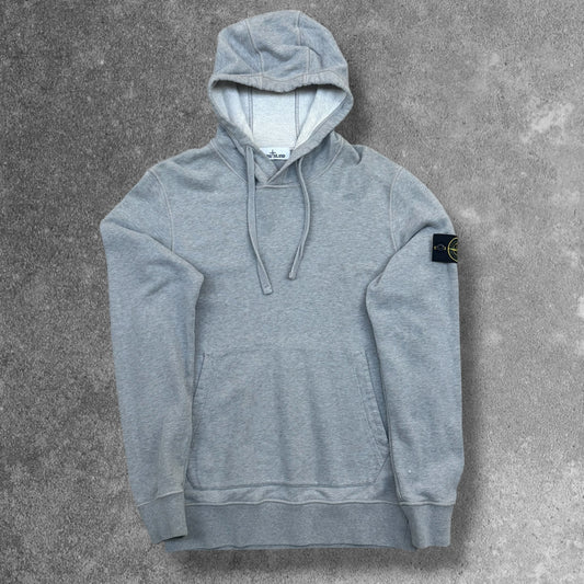 Stone Island Hoodie Medium Grey 21.5" Pit to Pit RRP £350
