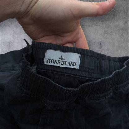 Stone Island Elasticated Waist Cargos Navy 30W RRP £350