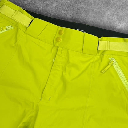 Arc'teryx Stingray Ski Trousers Men's Large Neon RECCO RRP £450
