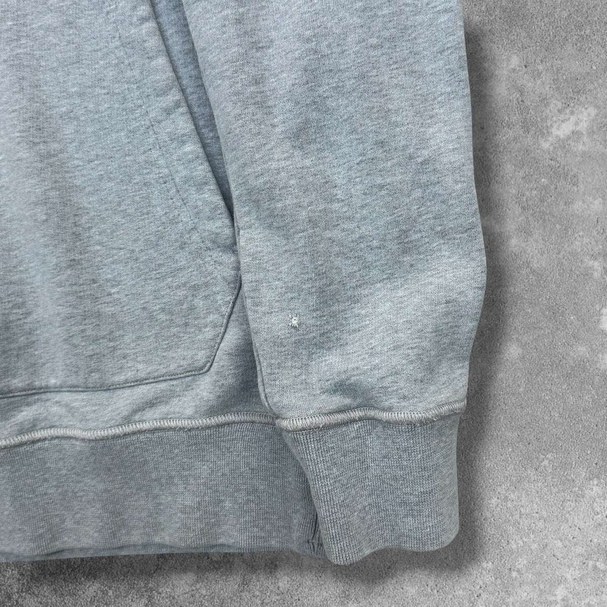 Stone Island Hoodie Medium Grey 21.5" Pit to Pit RRP £350