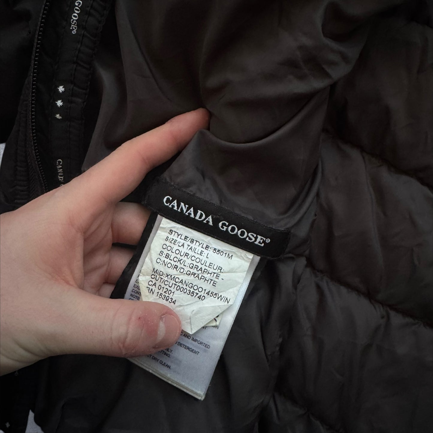 Canada Goose Hooded Brookvale Puffer Jacket Size Large RRP £550