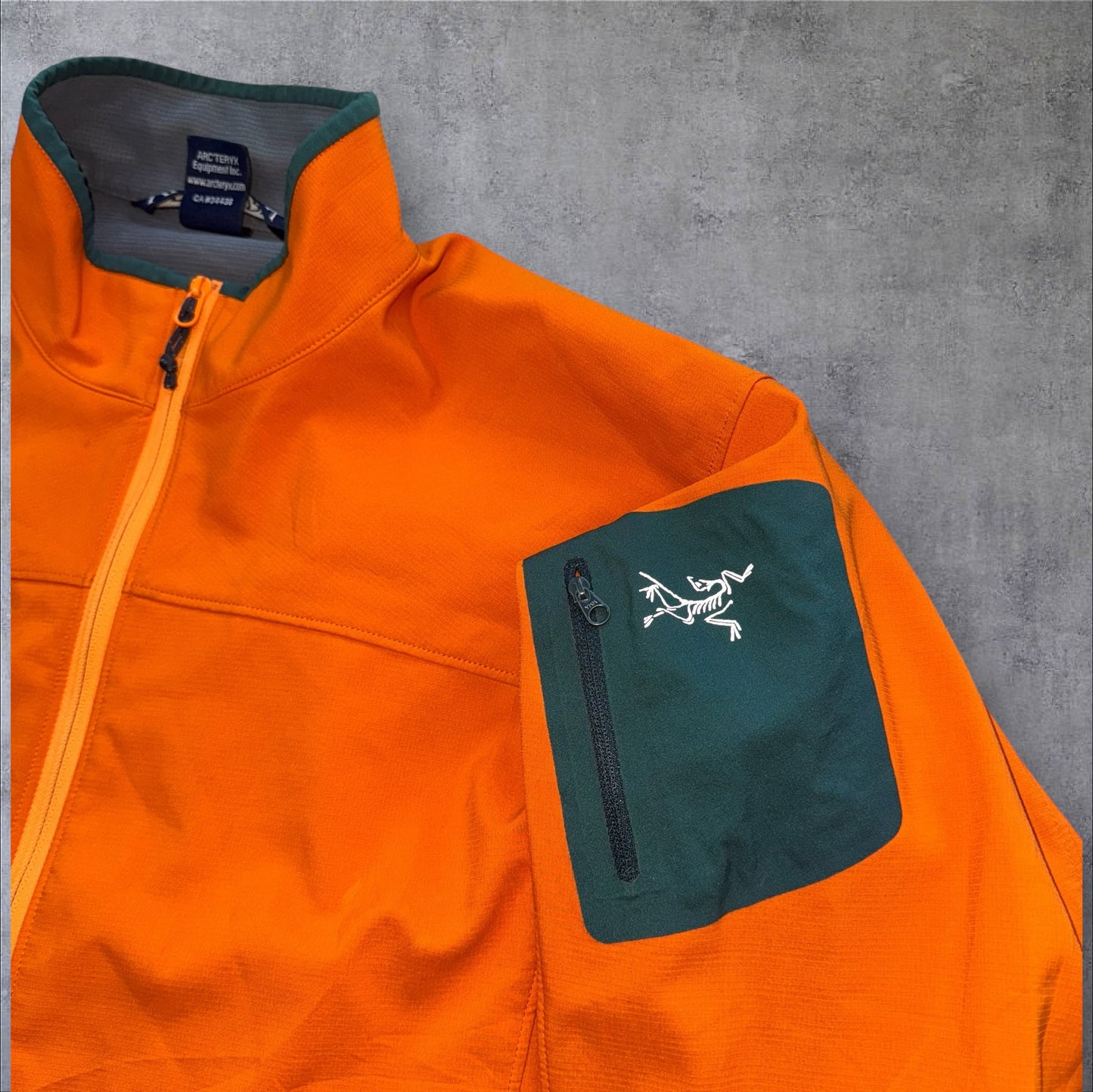 Arcteryx Gamma Softshell Jacket Large Orange RRP £300