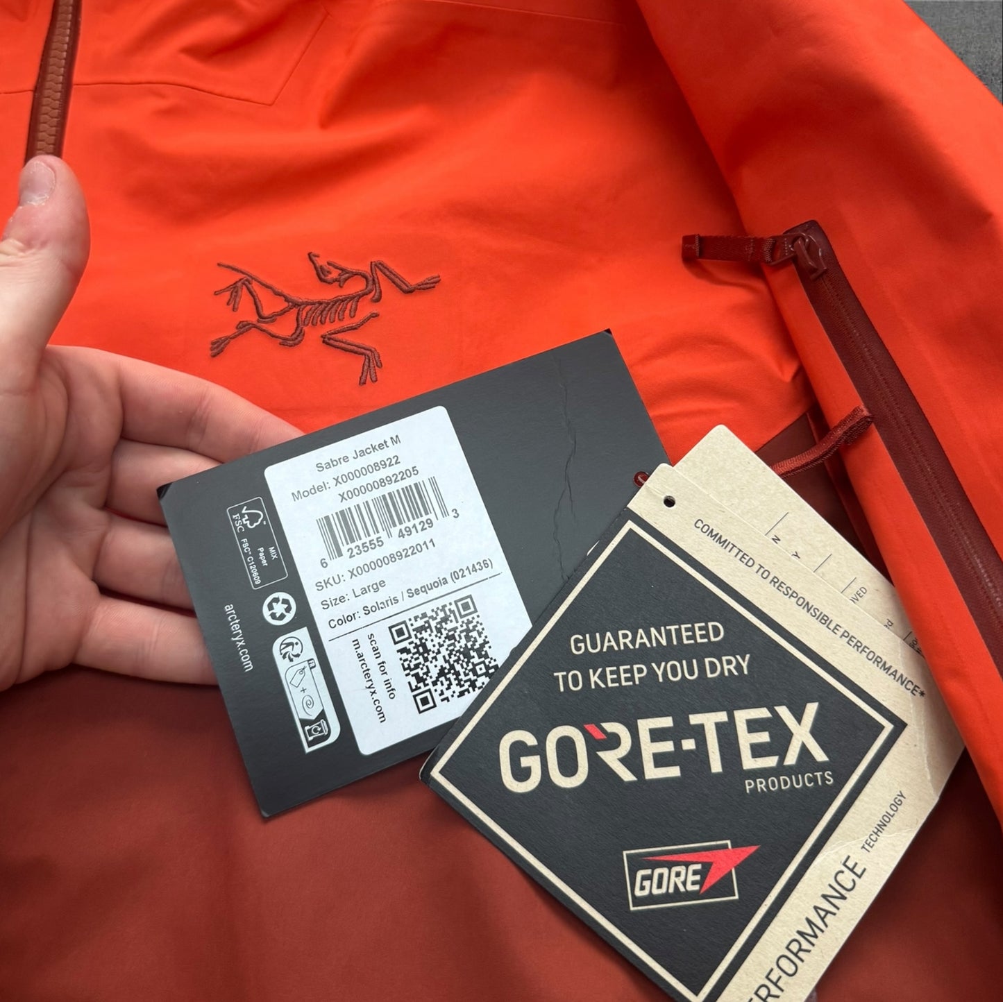 Arc’teryx Sabre Jacket 2024 (Brand New) RRP £750+