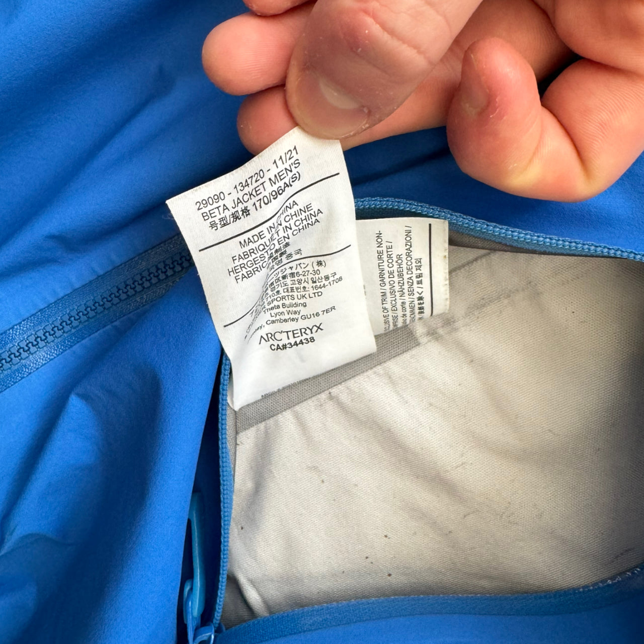 Arcteryx Beta Goretex jacket