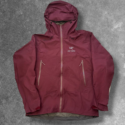 Arc'teryx Beta SL Hybrid Gore-Tex Burgundy Jacket Size XL RRP £500
