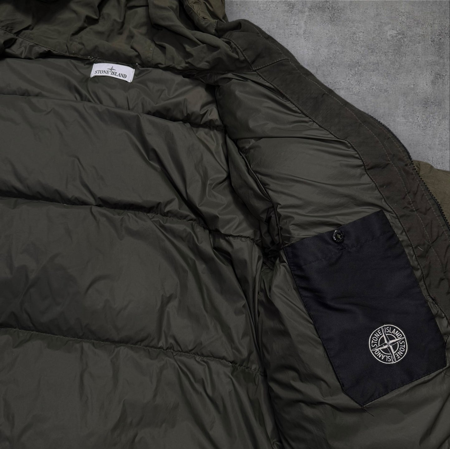 Stone Island Long Parka Puffer Jacket Small Fits Large RRP £700