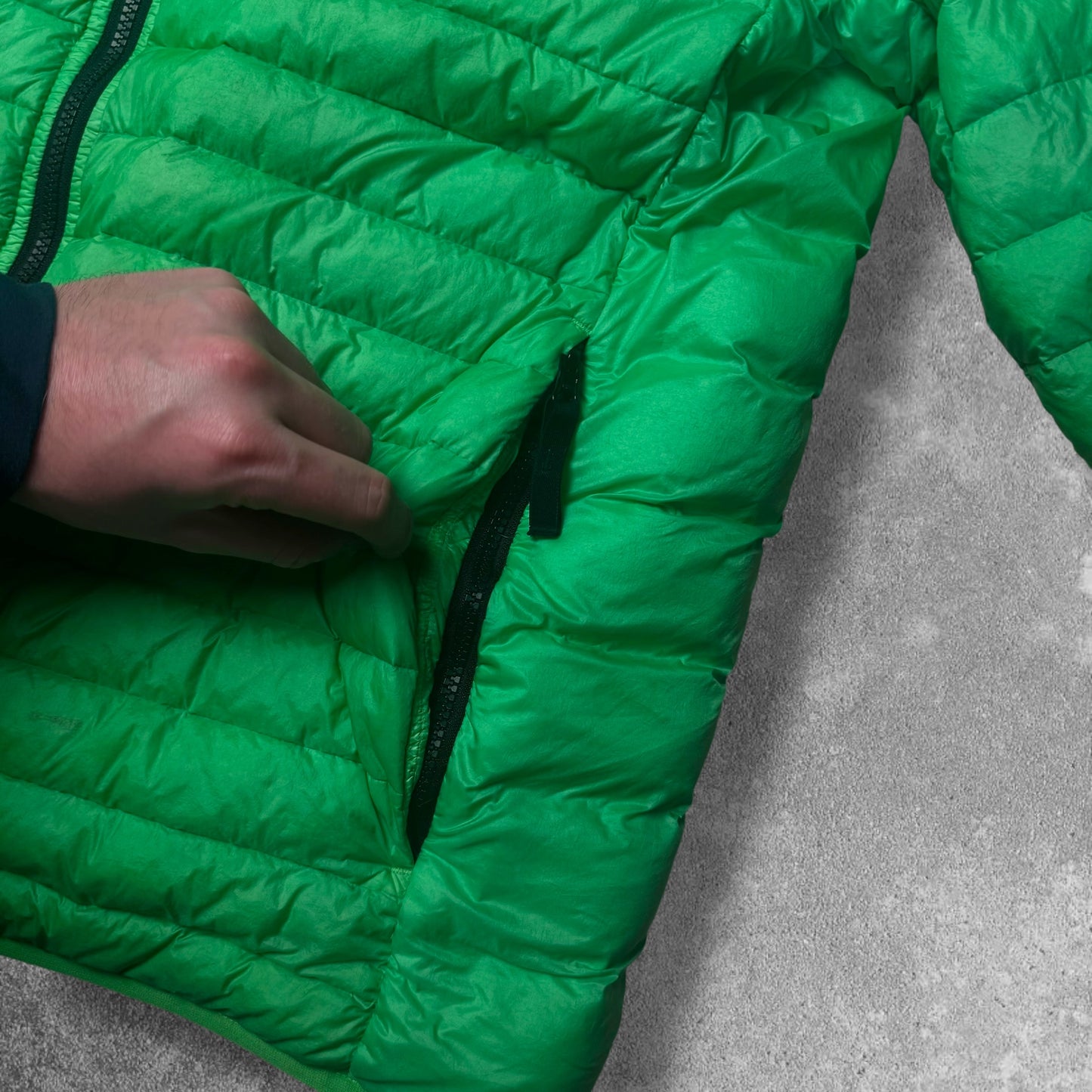 Stone Island Loom Woven Down Puffer Jacket Large RRP £725