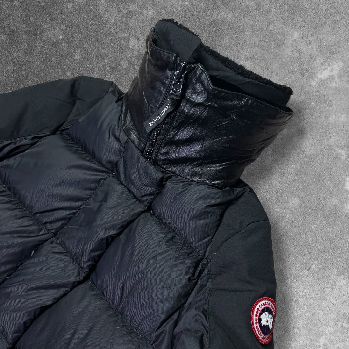 Canada Goose Women's Small Shearling Collar Puffer Jacket RRP £1150