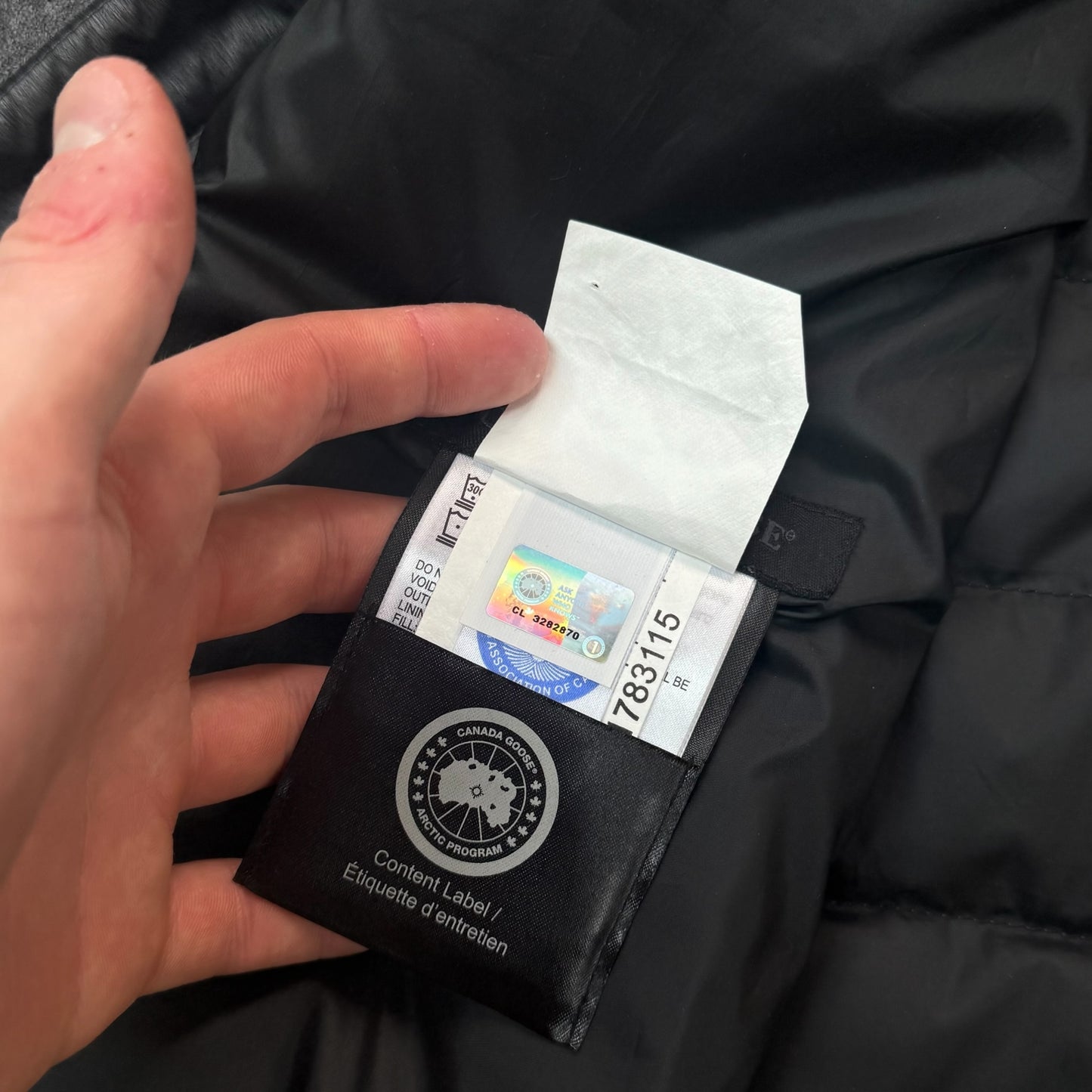 Canada Goose Black Label Hooded Jacket Men's Large RRP £650